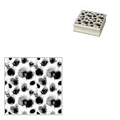 Rosa Rosen Gummistempel (Stempel)