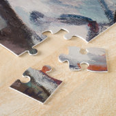 Rosa Rosen in einer Glasvase | Samuel John Peploe Puzzle (Seite)