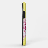 Rosa Rosen in Gelb Case-Mate iPhone Hülle (Hinten/Rechts)