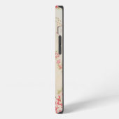 Rosa Rosen iPhone Hülle (Linke Seite)