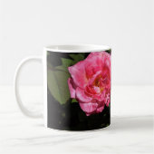 Rosa Rosen Kaffeetasse (Links)