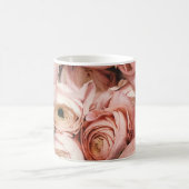 Rosa Rosen Kaffeetasse (Mittel)