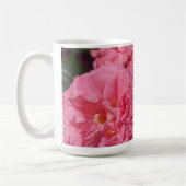 Rosa Rosen Kaffeetasse (Links)