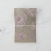 Rosa Rosen Karte (Innenseite)