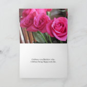Rosa Rosen Karte (Innenseite)