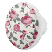 Rosa Rosen Keramikknauf (Rechts)