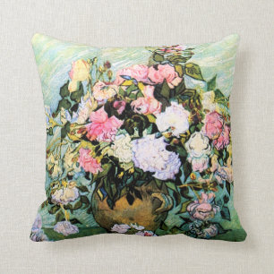 Rosa Rosen-Kissen Van Gogh Kissen