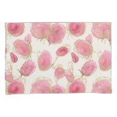 Rosa Rosen Kissenbezug (Vorderseite-Rechts)