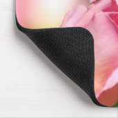 Rosa Rosen-Knospen-Mausunterlage Mousepad (Ecke)