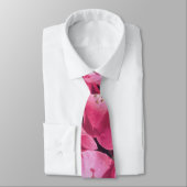 Rosa Rosen Krawatte (Gebunden)