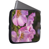 Rosa Rosen Laptopschutzhülle (Vorne Rechts)