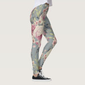 rosa Rosen Leggings (Rechts)