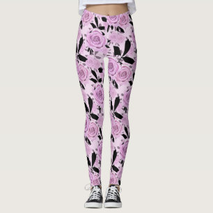 Rosa Rosen Leggings