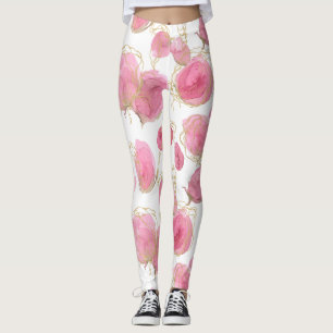 Rosa Rosen Leggings
