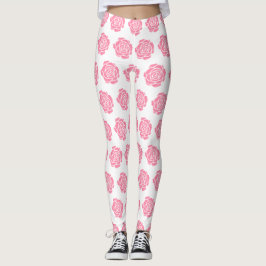 Rosa Rosen-Leggings Leggings
