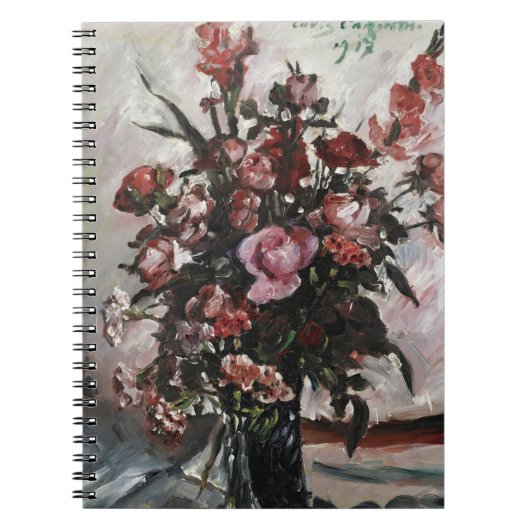 Rosa Rosen | Lovis Corinth Notizblock (Vorderseite)