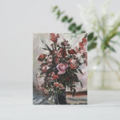 Rosa Rosen | Lovis Corinth Postkarte (Stehend Vorderseite)