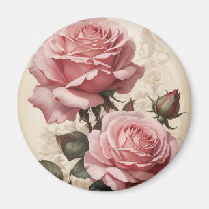 Rosa Rosen Magnet