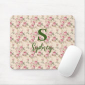 Rosa Rosen Maus Pad floral Mousepad (Mit Mouse)