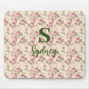 Rosa Rosen Maus Pad floral Mousepad