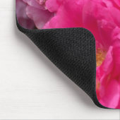 Rosa Rosen-Mausunterlage Mousepad (Ecke)