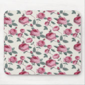 Rosa Rosen Mousepad (Vorne)