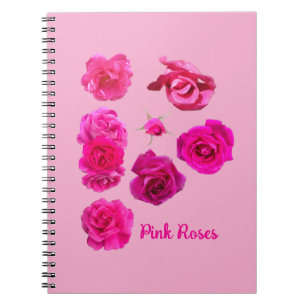 Rosa Rosen Notizblock