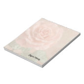 Rosa Rosen Notizblock (Rotiert)