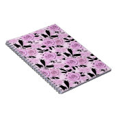 Rosa Rosen Notizblock (Rechte Seite)