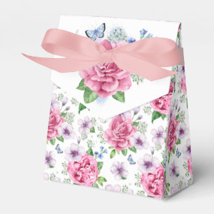 Rosa Rosen Party Geschenkschachtel