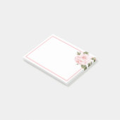 Rosa Rosen Post-it-Notizen Post-it Klebezettel (angewinkelt)