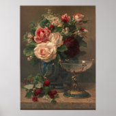 Rosa Rosen Poster (Vorne)