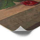 Rosa Rosen Poster (Ecke)