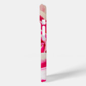 Rosa Rosen romantische Aquarellkunst Case-Mate iPhone Hülle (Rückseite / Links)