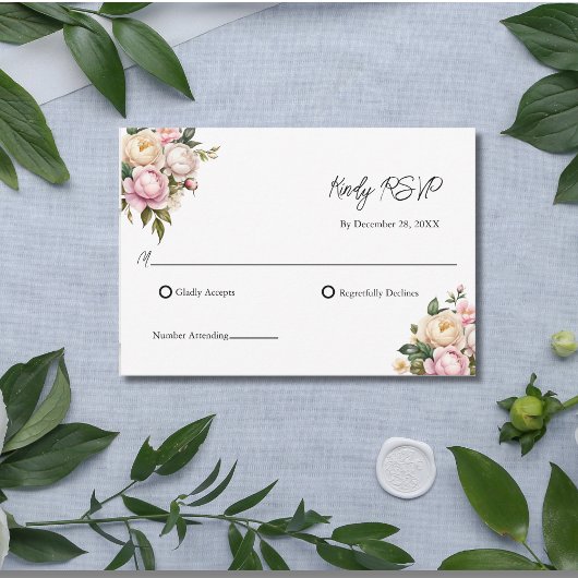 Rosa Rosen Rosen Rose Elegantes Hochzeitssemble UA