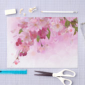 Rosa Rosen Seidenpapier (Handwerk)