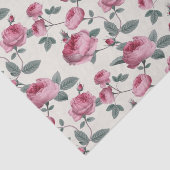 Rosa Rosen Seidenpapier (Ausschnitt)