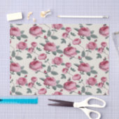 Rosa Rosen Seidenpapier (Handwerk)