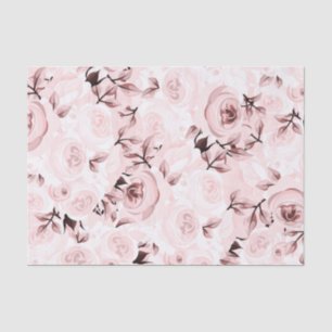 Rosa Rosen Shabby Chic Glam Elegant Florale Party Seidenpapier
