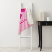 Rosa Rosen Sherpadecke (Beispiel)