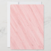 Rosa Rosen Sonnenblumen Gold Glitzer 21. Geburtsta Einladung (Rückseite)