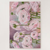 Rosa Rosen - Speziell für Sie - Originalgemälde Puzzle (Vertikal)