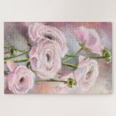 Rosa Rosen - Speziell für Sie - Originalgemälde Puzzle (Horizontal)