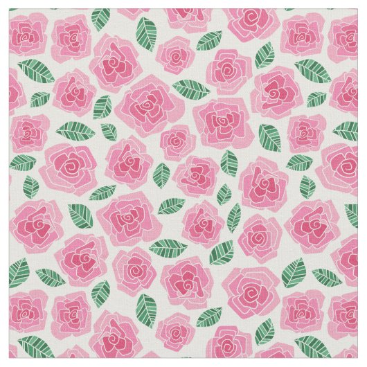 Rosa Rosen Stoff (Nahaufnahme)