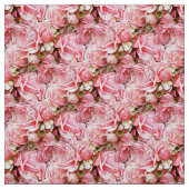 Rosa Rosen Stoff (Muster)