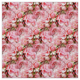 Rosa Rosen Stoff