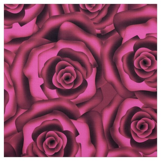 Rosa Rosen Stoff (Muster)