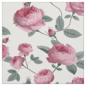 Rosa Rosen Stoff (Muster)