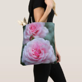 Rosa Rosen Tasche (Von Nahem)