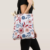 Rosa Rosen Tasche (Von Nahem)